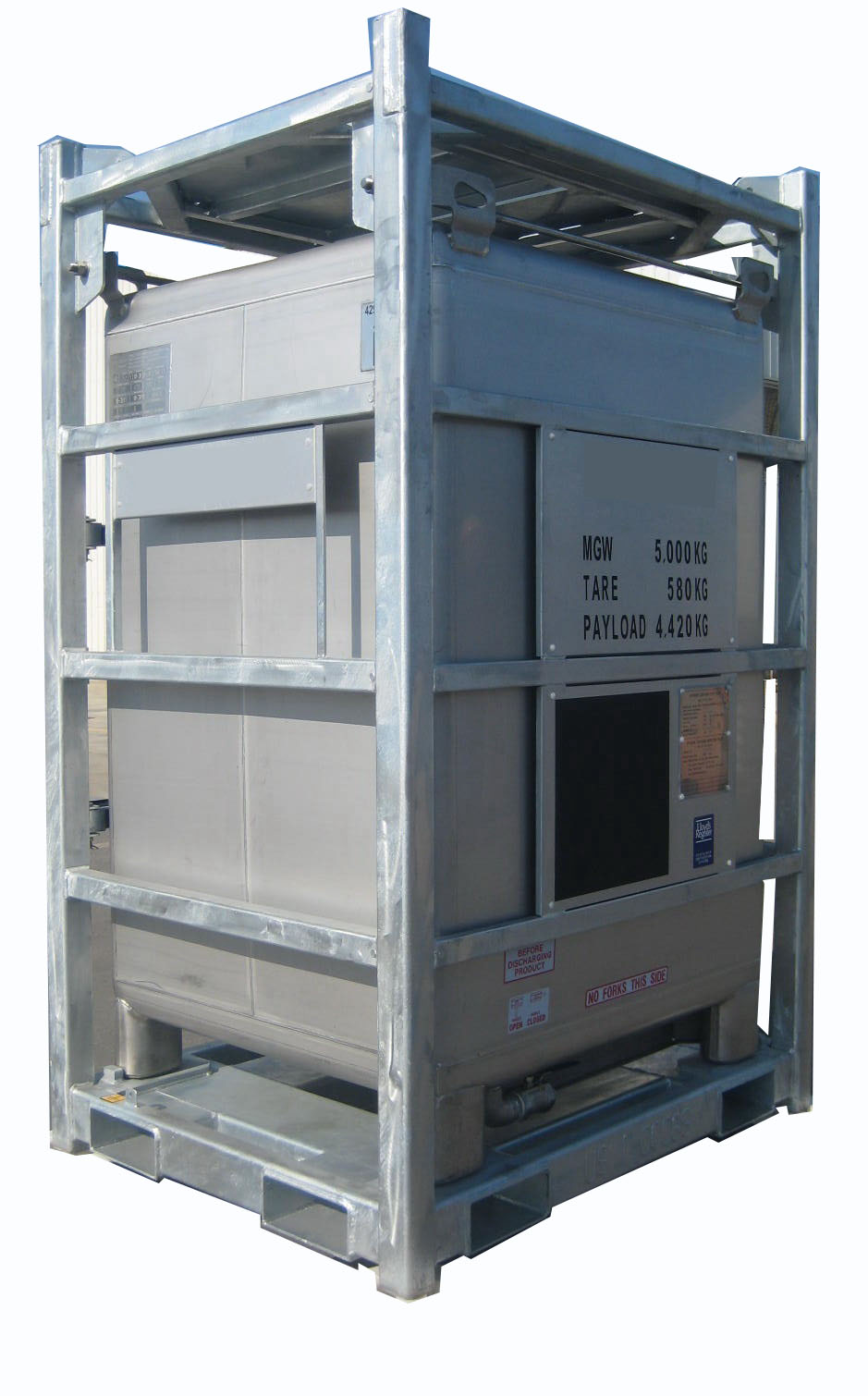 PLT-430B-2082L Vertical Offshore Frame Tank