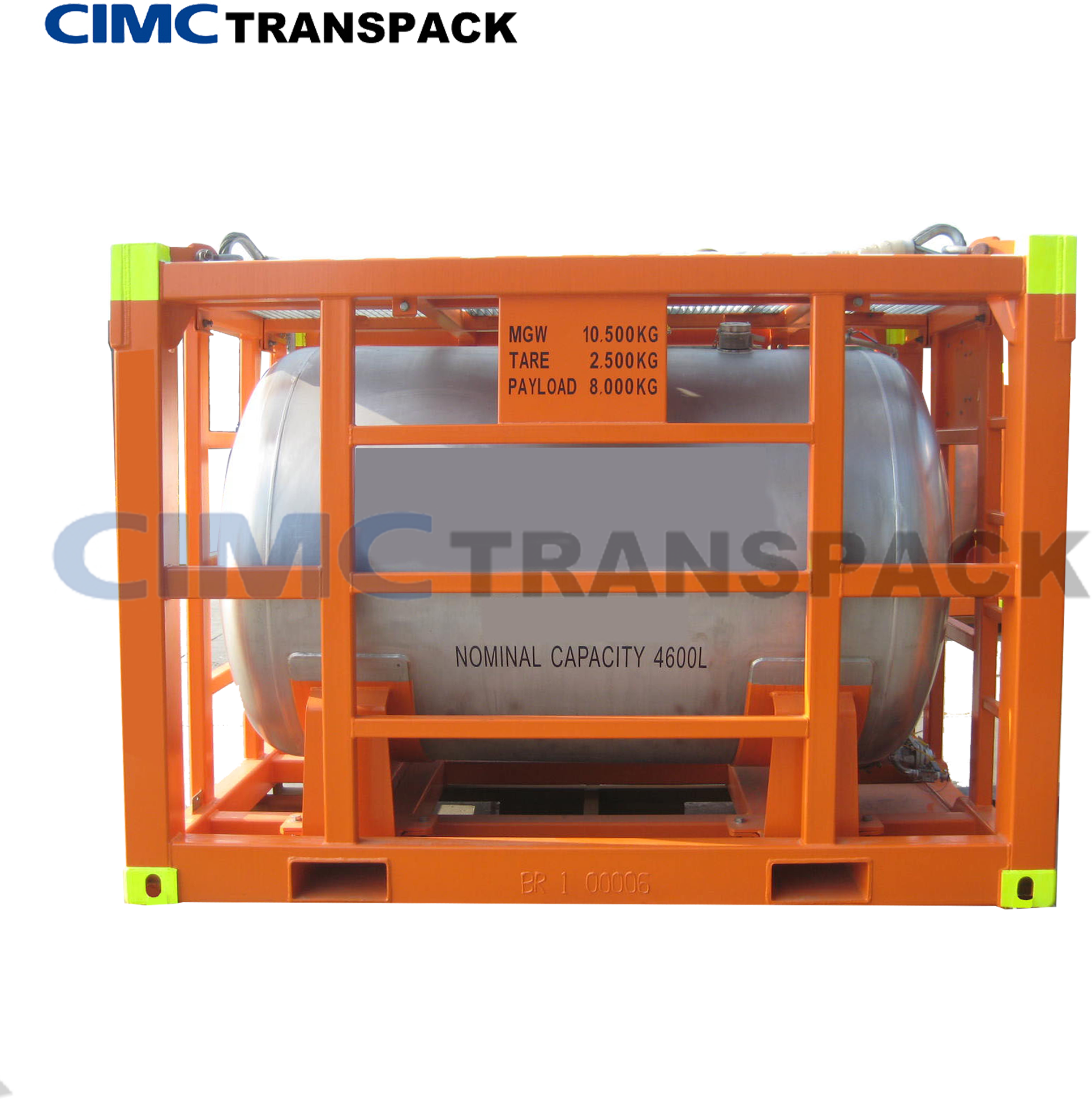 4600L T6 Horizontal Offshore Tank for aviation fuel