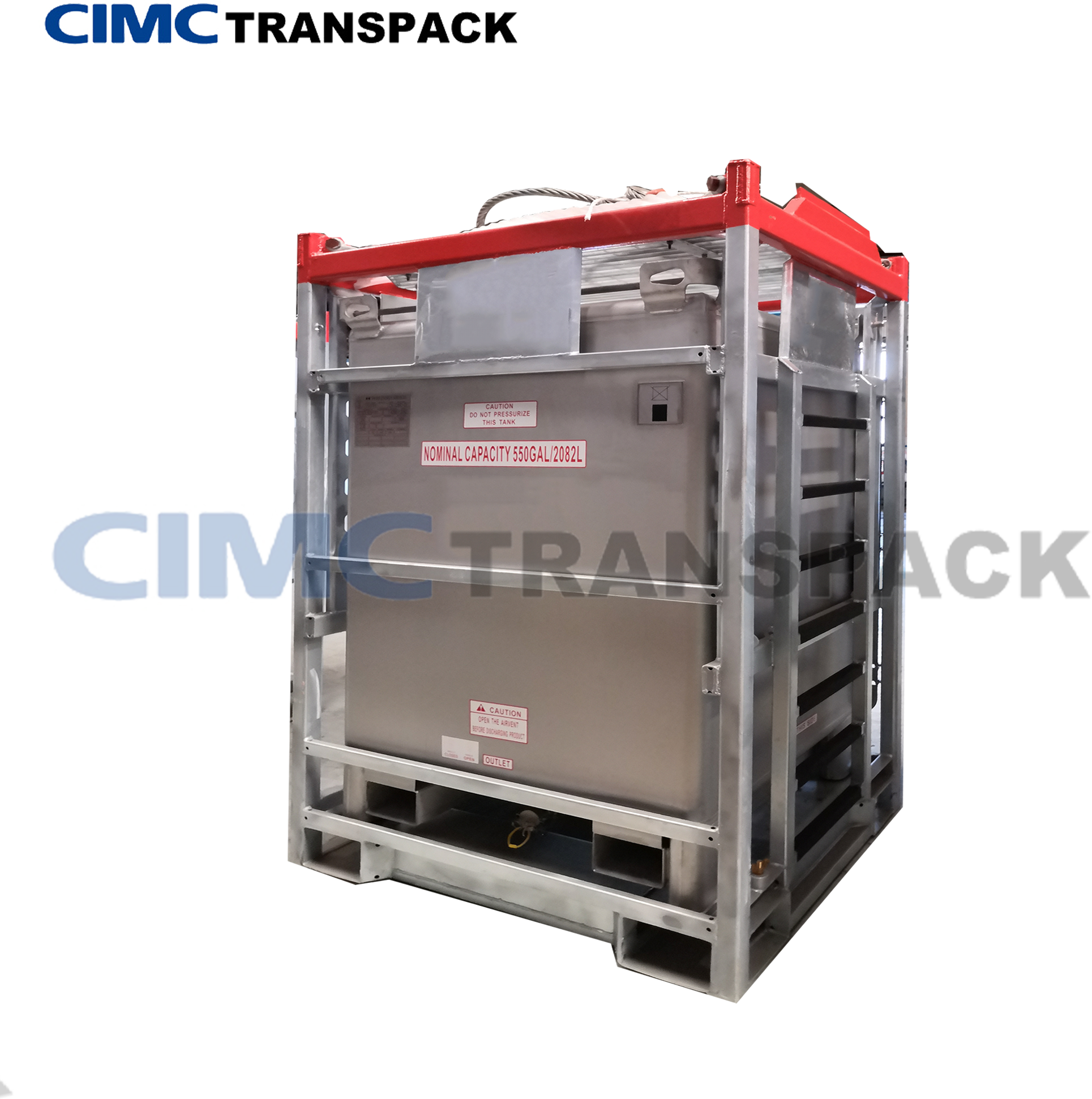 2000L Tote Tank with HDG Offshore Frame